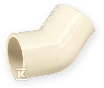 KOLANO 45ST KW/KW 1/2  PVC-C