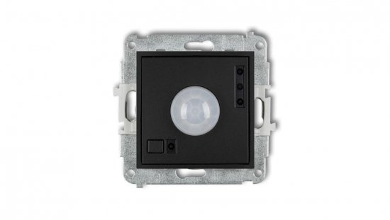 ICON Mechanizm elektronicznego czujnika ruchu czarny mat 12ICR-1