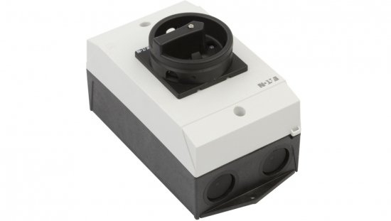 Łącznik krzywkowy 0-1 3P 25A 1Z 1R w obudowie IP65 P1-25/I2/SVB-SW/HI11 207295