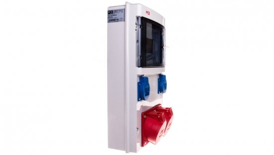 Rozdzielnica stacjonarna STAR 2x32A/5P 2xGS bez zabezpieczeń IP44 9016850W