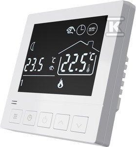 TERMOSTAT PROGRAMOW.HD-T02-BIAŁY