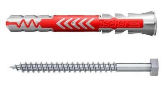 Kołek z wkrętem FISCHER DUOPOWER 10x80 S 538247 /10szt./