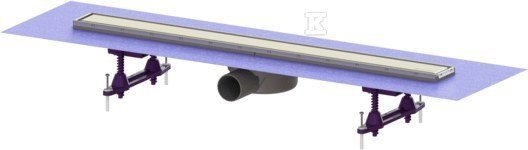 ODPŁYW LINEARIS COMPACT L850 BOCZNY DN5