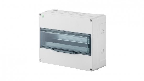 Rozdzielnica hermetyczna HERMETICA RN 1x12+4 400V AC 1000V DC PE+N dymny IP65 2208-01