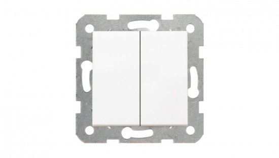 Karre Łącznik Świecznikowy 2-Grupowy, Kolor Biały / 90963602