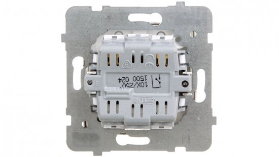 KARO Łącznik pojedynczy czekoladowy metalik ŁP-1S/m/40