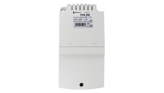 Transformator 1-fazowy PVS 250VA 230/230V /w obudowie IP54/ 16052-9984