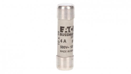 Wkładka bezpiecznikowa cylindryczna 10x38mm 4A gG 500V C10G4