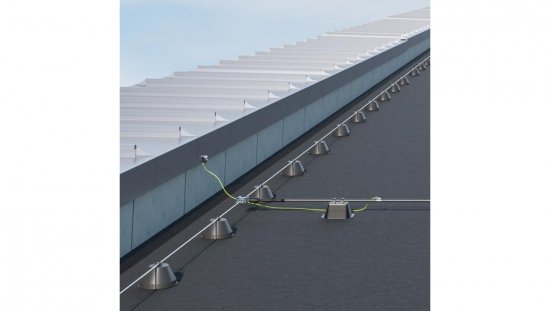 Uchwyt betonowy w tworzywie okrągły PCV 30.1 PL /93000111/