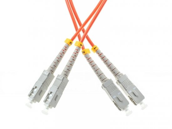 PATCHCORD ŚWIATŁOWODOWY MM SC/UPC-SC/UPC DUPLEX OM2 5m