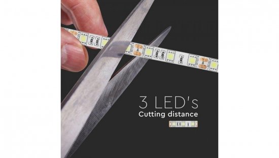 Taśma LED SMD5050 10,8W/M 60LED/M 6000K IP65 5M 2148