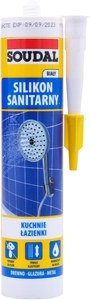 SILIKON SANITARNY BIAŁY 280ML