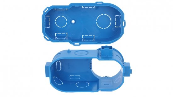Puszka podtynkowa do elektroniki 60mm głęboka niebieska SE2x60G 34159203