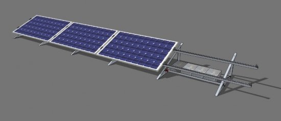 Ekierka / Trójkąt montażowy 15° orientacja pozioma