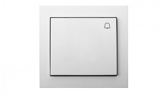 KIER Przycisk /dzwonek/ biały ŁP-6W/00