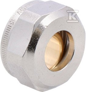 Złączki zaciskowe OFIX CEP do CU 15mmX3/4(kpl=2szt), uszczelki miękkie