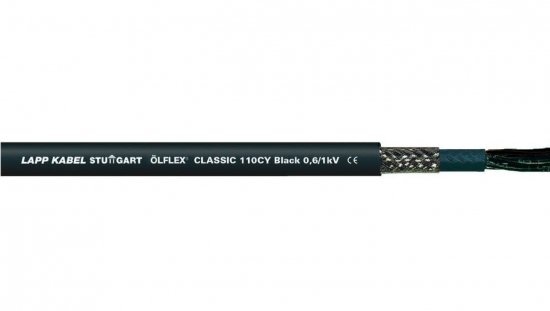 Przewód sterowniczy OLFLEX CLASSIC 110 CY Black 0,6/1kV 4x1 1121270 /bębnowy/