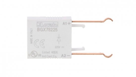Filtr przeciwzakłóceniowy (dioda), do styczników 11BG... z cewkami na napięcie stałe DC 11BGX78225