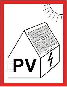  Tablica samoprzylepna 105x148 &quot;PV&quot; NI2-PV /10 szt/