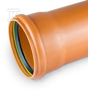 Rura kanalizacyjna zewnętrzna PVC 200X4.9X1000 SN4 KL.N ML (multilayer, spieniona) 0425213100
