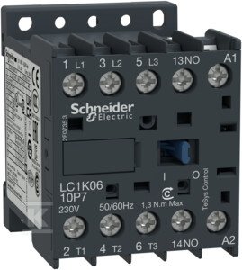 STYCZ.TESYS K AC3 9A 3P 1NO 230VAC