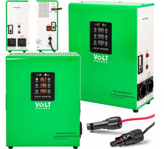 Przetwornica solarna GREEN BOOST MPPT 3000 BYPASS