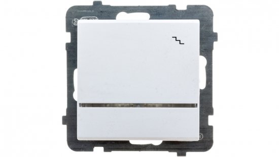 SONATA Łącznik schodowy z podświetleniem biały ŁP-3RS/m/00