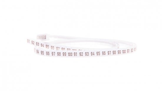 Oznacznik DK2/Z5 /91-100/ biały 89302006 /100szt./