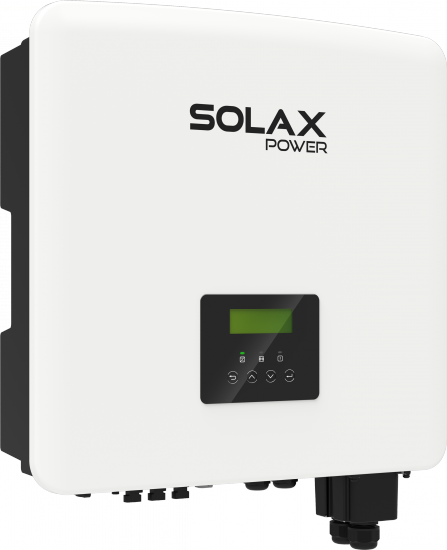 Falownik hybrydowy SOLAX X3-HYBRID-8.0 G4 maks. 8.8 KVA wyjście AC, 2 MPPT, w zestawie moduł komunikacyjny, wyłącznik DC i przekładniki CT, wejście 16A, kompatybilny z baterią Tripple Power
