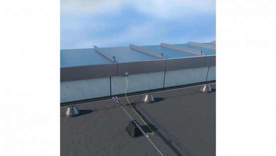 Opaska uziemiająca 190x20x48mm średnica rury do 54mm NI /96440201/