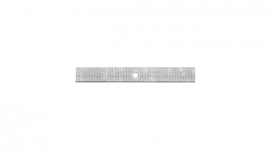 Taśma aluminiowa cięta 80 mm z otworem 3,4 mm /1kg/ TA-C-80/1