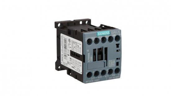 Stycznik mocy 9A 3P 24V AC 1Z 0R S00 3RT2016-1AB01