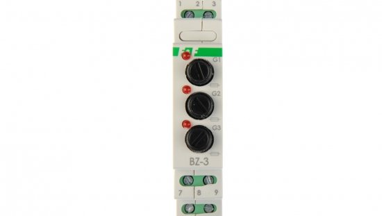 Gniazdo bezpiecznikowe cylindryczne 3P 5x20mm BZ-3
