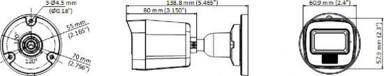 KAMERA 4W1 HIKVISION DS-2CE16U0T-LF(2.8mm)(O-STD)