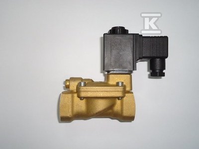 Zawór elektromagnetyczny 1 cal WKB2 z cewką, NZ- normalnie zamkniętyEL-MAGN 1  WKB2 Z CEWKĄ,NZ