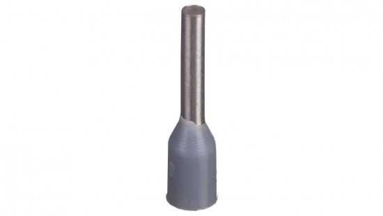 Końcówka tulejkowa izolowana TI 0,75mm2/8mm szara cynowana TI0,75L8x500 /500szt./