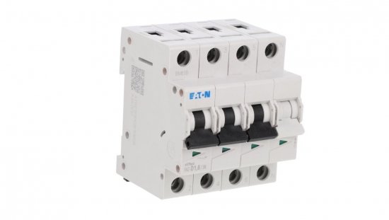 Wyłącznik nadprądowy 3P N D 1,6A 15kA AC FAZ-D1,6/3N 278985