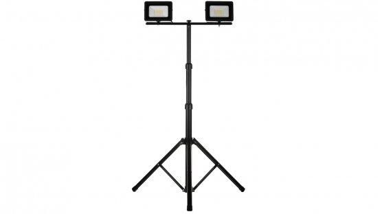 Projektor LED na statywie czarny 2x30W 2x2350lm IP65 6400K SL-S02