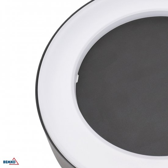 OPRAWA ELEWACYJNA VALIT 10W 3000K 800LM IP65 200X45MM OKRĄGŁA GRAFIT