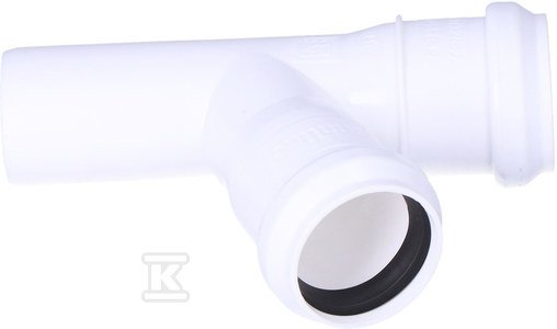 Trójnik PP do kanalizacji wewnętrznej 32x32/67 biały sanitarny Onnline CCP711