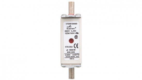 Wkładka bezpiecznikowa NH000 125A aR 690V 170M1568D