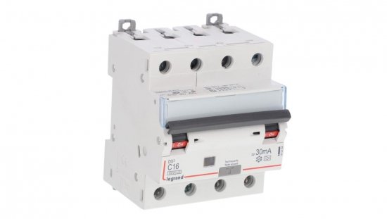 Wyłącznik różnicowo-nadprądowy 4P 16A C 0,03A typ A P314 DX3 411234