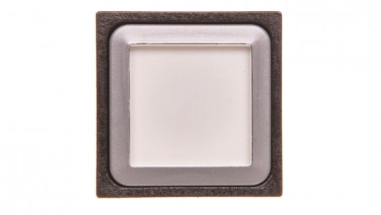 Napęd przycisku 25x25mm biały bez samopowrotu z podświetleniem Q25LTR-WS 087232