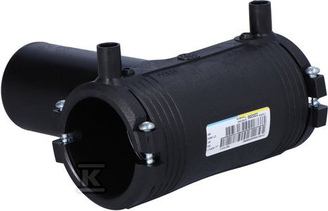 Trójnik elektrooporowy 90ST. d50 PE100, SDR11, PN10 gaz/PN16 woda