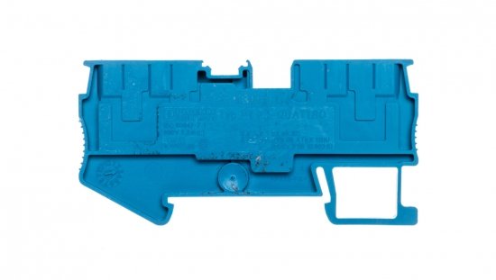 Złączka szynowa 4-przewodowa 4mm2 niebieskie PT 2,5-QUATTRO BU 3209581 /50szt./