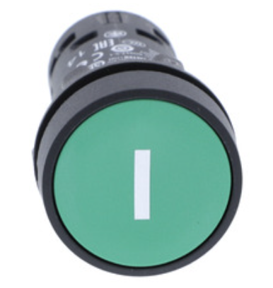 Przycisk sterowniczy 22mm zielony z samopowrotem 1Z XB7NA3131