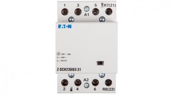 Stycznik modułowy 63A 3Z 1R 230V AC Z-SCH230/63-31 248858