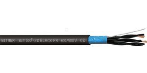 Przewód sterowniczy BiT 500 (St) BLACK FR 2x2x0,75 500V SB2570