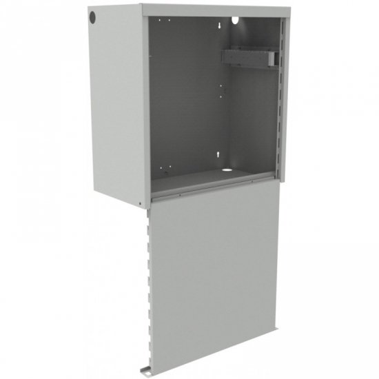 Szafka antywłamaniowa 19  3U 500x500x200mm, bez kłódki