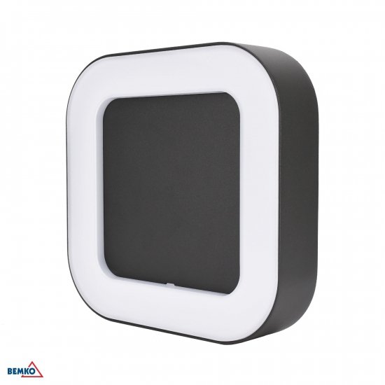 OPRAWA ELEWACYJNA VALIT 10W 3000K 800LM IP65 200X200X46 KWADRATOWA GRAFIT